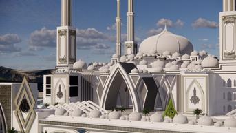 Dukungan Pembangunan Masjid 1001 Kubah Sambas Terus Mengalir, Yuk Sedekah!