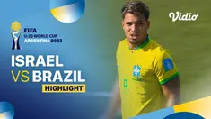Berita video highlights perempat final Piala Dunia U-20, Israel menang 3-2 atas Brasil, Minggu (4/6/23)