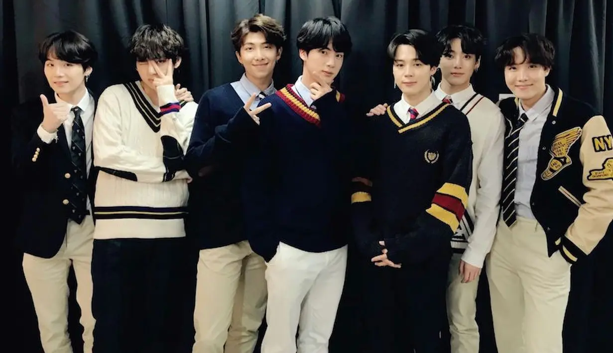 "Walaupun kami tak mendapat informasi langsung tentang penghargaan ini, tapi kami tahu penggemar akan selalu mendukung BTS. Kami berterima kasih BTS bisa meraih penghargaan," ujar perwakilan Big Hit Entertainment. (Foto: Soompi.com)