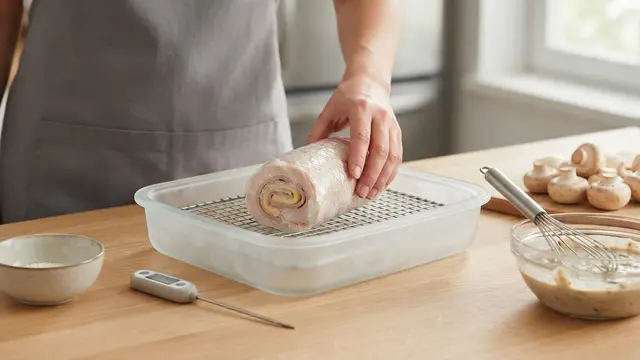 Resep Chicken Cordon Bleu Saus Jamur