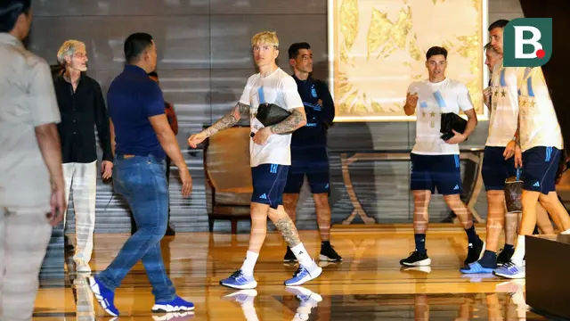 Foto: Penampakan Dua Pemain Muda Manchester Setelah Timnas Argentina Jalani Latihan