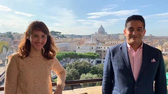 5 Potret Tsamara Amany dan Suami Bulan Madu ke Italia, Mesra Habis