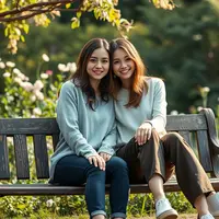 mimpi ketemu teman lama perempuan ©Ilustrasi dibuat AI