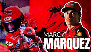 MotoGP - Ilustrasi Marc Marquez Ducati (Bola.com/Adreanus Titus)
