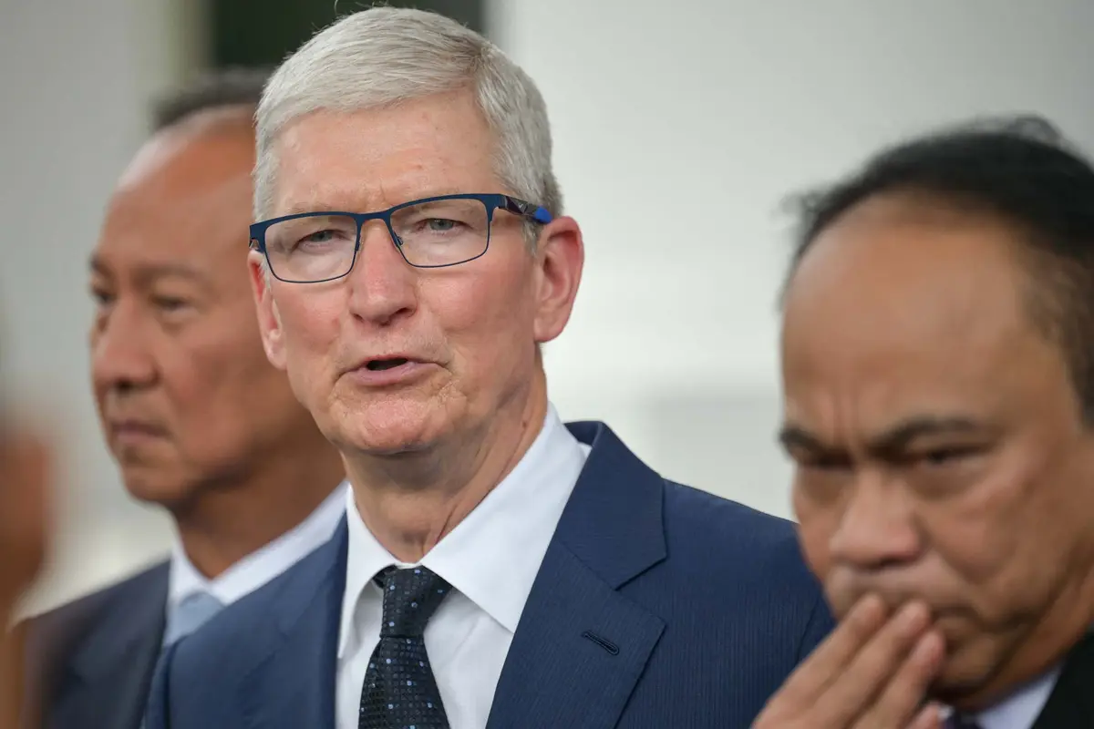 CEO Apple Tim Cook Datangi Istana Kepresidenan