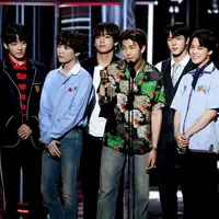 BTS menang Top Social Artist di Billboard Music Awards 2018. (Foto: AFP / KEVIN WINTER / GETTY IMAGES NORTH AMERICA)