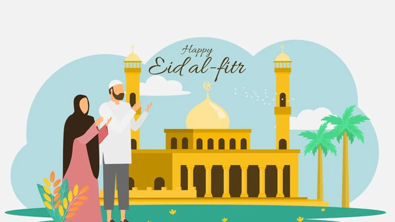 Ilustrasi ucapan Lebaran, Idulfitri