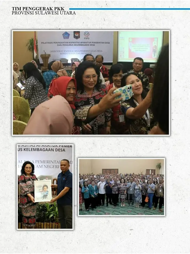 Rita Dondokambey Ajak Perempuan TP PKK Tunjukkan Kerja Nyata