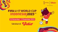 Vidio, Platform OTT Lokal #1 dengan tagline &lsquo;Sports Terlengkap Ada Di Vidio&rsquo;, akan menayangkan seluruh 52 pertandingan lengkap, termasuk 9 laga eksklusif, FIFA U-17 World Cup Indonesia 2023.