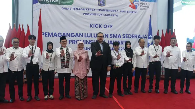 Kick Off Pemagangan Tenaga Kerja Tahun Anggaran 2026 di Ruang Aula Gelora Bung Karno, Kantor Pusat PT Transjakarta, Cawang, Jakarta Timur, Senin (4/5/2026) (Istimewa)
