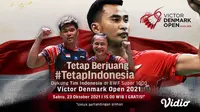 Victor Denmark Open 2021 Sabtu, 23/10/2021