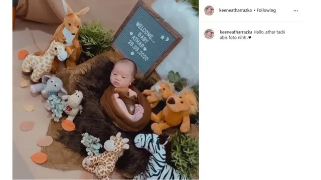 6 Pemotretan Baby Born Athar Anak Citra Kirana dan Rezky Aditya, Menggemaskan