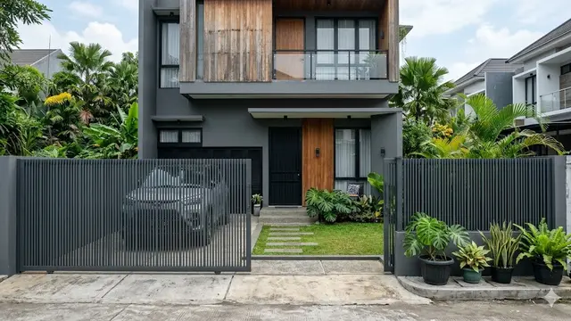Desain Pagar Tanpa Celah Besar agar Kucing Liar Tidak Masuk