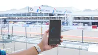 Telkomsel menghadirkan konektivitas digital  pada gelaran MotoGP 2023 Mandalika (Telkomsel)
