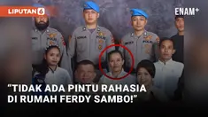 Polri Bantah Rumor Pintu Rahasia di Rumah Ferdy Sambo