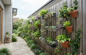 10 Ide Taman Mini di Samping Rumah untuk Lahan Selebar Satu Meter, Solusi Cantik Lahan Sempit