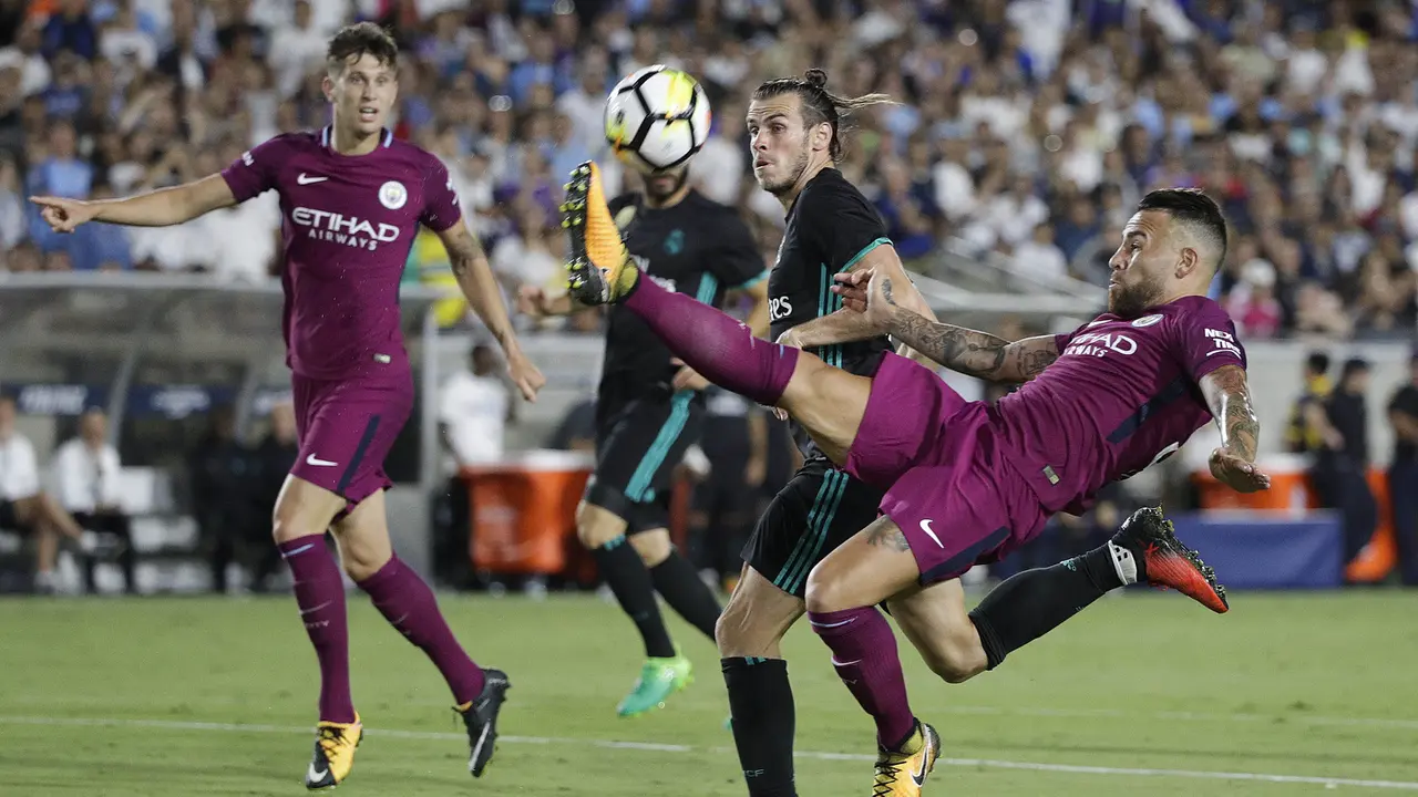 FOTO: Manchester City Menang Telak atas Real Madrid
