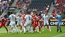 Kiper Auckland City, Conor Tracey, mengungkapkan dirinya sampai harus cuti kerja demi tampil di Piala Dunia Antarklub 2025. (AFP/Paul Ellis)