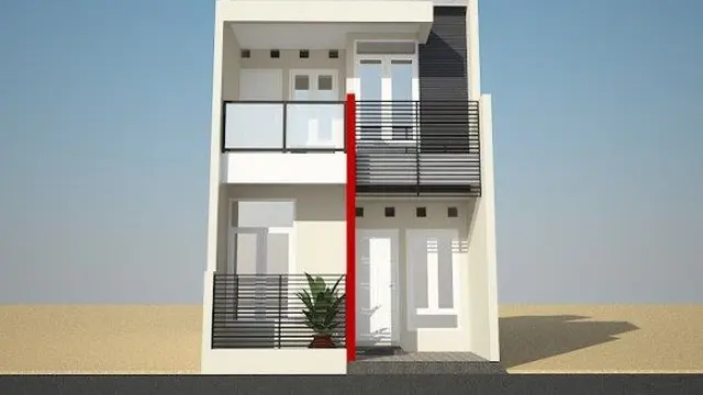 Rumah 2 Lantai Mungil