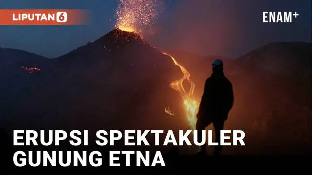 Gunung Etna, salah satu gunung berapi paling aktif di Eropa, menampilkan pertunjukan spektakuler pada Selasa malam dengan erupsi dan aliran lava yang memukau. Letusan terlihat dari salah satu kawahnya, dengan lava mengalir turun dari ketinggian 3.320...