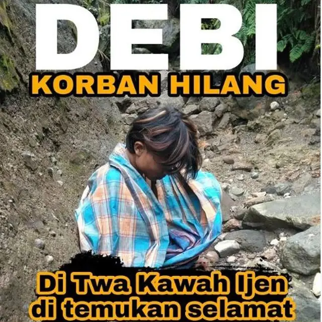 Sempat Menghilang, Pendaki Kawah Ijen Ditemukan dengan Hanya Memakai Sarung dan Celana Panjang