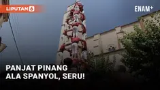Jelang peringatan Hari Ulang Tahun Kemerdekaan Indonesia ke-77, pembalap Fadillah Arbi Aditama menjajal Castells, sebuah permainan tradisional Catalan yang telah dilakukan selama lebih dari 200 tahun.