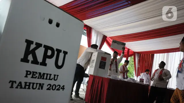 Simulasi Pemungutan dan Penghitungan Surat Suara Pemilu 2024