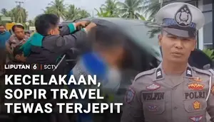 Kecelakaan, Sopir Travel Tewas Terjepit