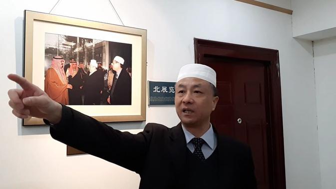 Wakil Presiden Asosiasi Islam China, Abdul Amin Jin Rubin (Rizki Akbar Hasan / Liputan6.com)