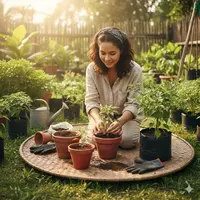 Tips Menanam Cabe Rawit di Pot dan Polybag untuk Pemula agar Cepat Berbuah & Panen Melimpah (Photo was created by Gemini AI)