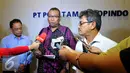 Dirut PT Polytama Propindo, Didik Susilo saat memberikan keterangan terkait penggeledahan tim penyidik Dirtipikor Bareskrim Polri di Jakarta, Kamis (18/6/2015). (Liputan6.com/Yoppy Renato)