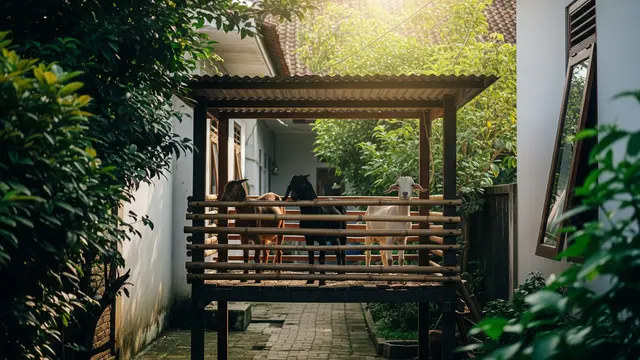 Ternak Kambing Lahan Sempit