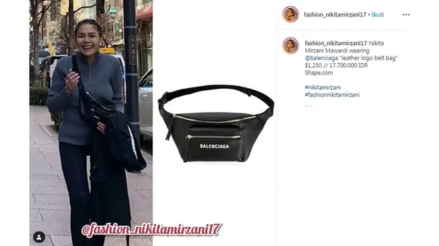5 Koleksi Tas Mewah Nikita Mirzani, Ada yang Rp 1 Miliar