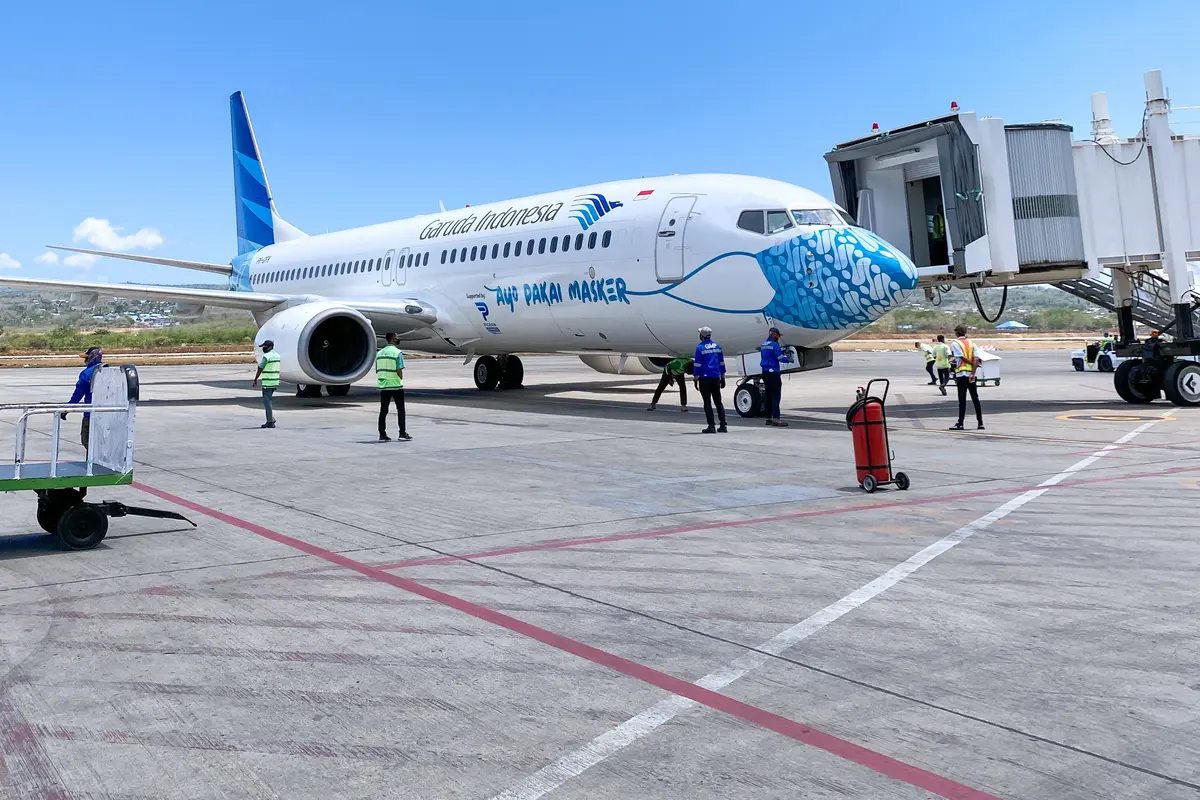 Jadi Juara, Karya Mahasiswi DKV UPH Hiasi `Hidung` Pesawat Garuda Indonesia
