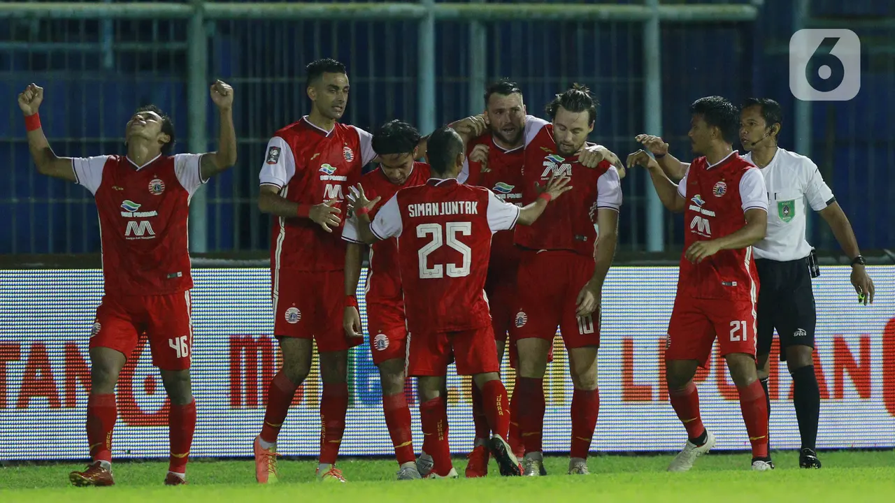 FOTO: Persija Lolos ke Delapan Besar Piala Menpora 2021