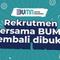 Rekrutmen Bersama Badan Usaha Milik Negara (BUMN) kembali dibuka pada tahun ini. Kabar bahagia ini disampaikan langsung oleh Menteri BUMN, Erick Thohir. (Sumber: @erickthohir)