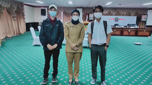 Pertemuan dengan Bupati Nunukan Asmin Laura Hafid.