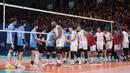 Hasil ini tidak hanya membawa Jakarta Bhayangkara Presisi lolos ke Grand Final AVC Men’s Champions League 2026, tetapi juga memastikan tiket menuju ajang FIVB Men’s Club World Championship atau Kejuaraan Dunia Antarklub Bola Voli Putra. (Dok PBVSI)