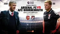  Arsenal vs AFC Bournemouth (Liputan6.com/Abdillah)