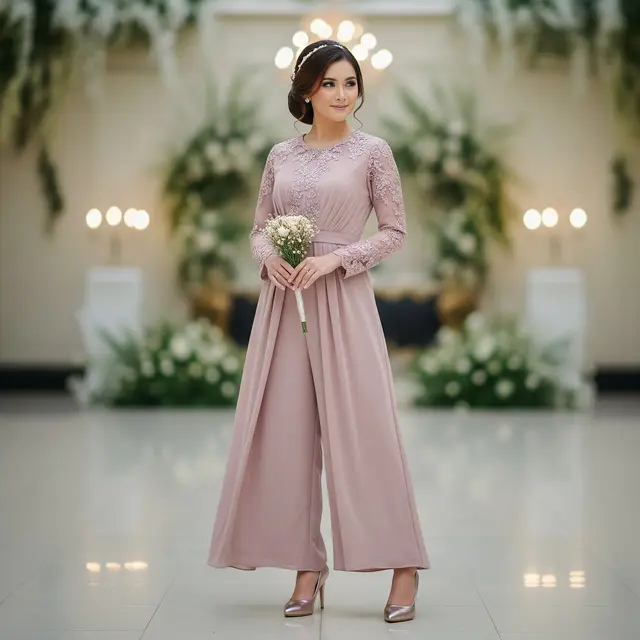 Baju Bridesmaid Celana Panjang