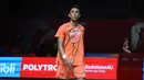 Pebulu tangkis tunggal putra Indonesia, Alwi Farhan, saat bertanding melawan Lakhsya Sen (India) pada babak 32 besar Indonesia Open 2026 di Istora Senayan, Jakarta, Selasa (2/6/2026). (Bola.com/M Iqbal Ichsan)