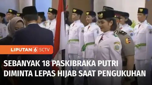 VIDEO: Pembatasan Penggunaan Hijab Anggota Paskibraka saat Dikukuhkan di IKN Picu Kontroversi