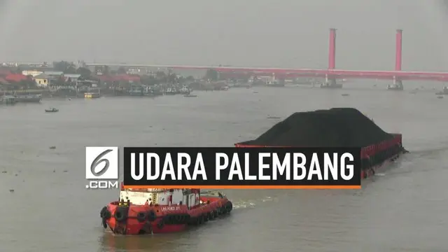 Kota Palembang, Sumatera Selatan sempat diguyur hujan seharian pada hari Selasa (25/9). Akibatnya udara di Palembang kini mulai membaik dan titik api mulai menurun.