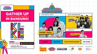 Kapanlagi Korean Festival Bandung 2023 yang digelar di Cihampelas Walk Bandung, pada Sabtu, 14 Oktober 2023 pukul 15.00 - 20.00 WIB. (KLY)