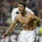 Cristiano Ronaldo  Selebrasi  (FRANCK FIFE / AFP)