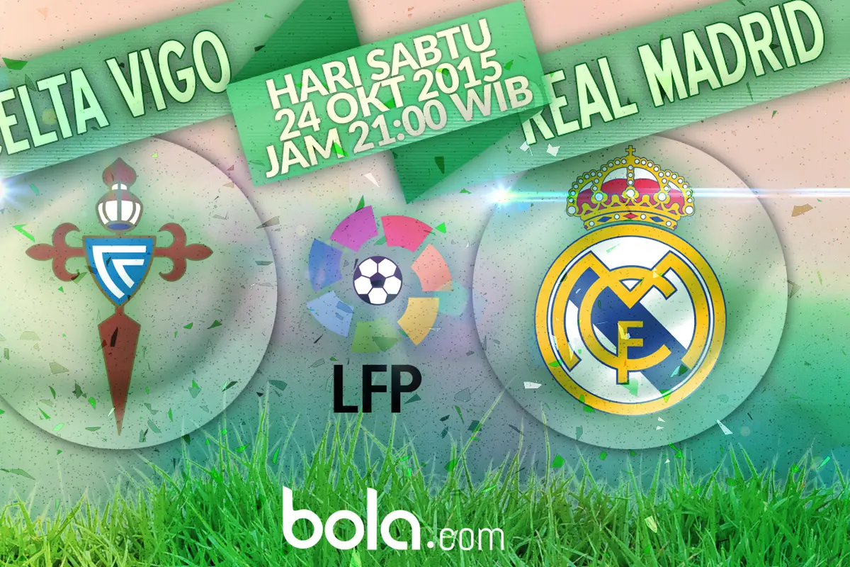 Celta Vigo vs Real Madrid (Bola.com/Samsul Hadi)