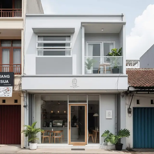 Desain Rumah Toko Sederhana
