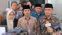 Wakil Menteri Kesehatan RI Dante Saksono Harbuwono menanggapi soal kasus jual beli ginjal usai peresmian gedung utama RS Muhammadiyah Taman Puring, Jakarta pada Minggu, 23 Juli 2023. (Dok Kementerian Kesehatan RI)