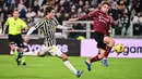 Juventus memastikan diri melaju ke perempat final Coppa Italia 2023/2024 usai melumat Salernitana 6-1. Si Nyonya bangkit usai kebobolan gol 59 detik. (Marco Alpozzi/dpa via AP)