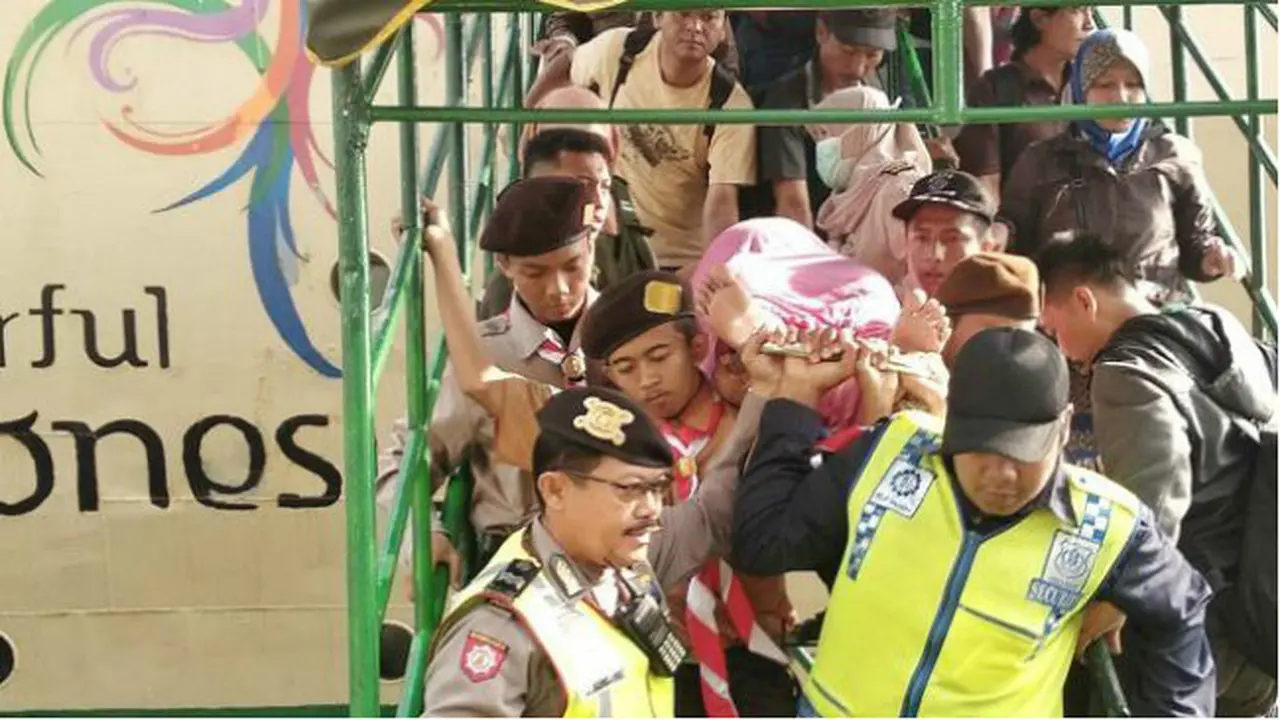 Alami Kontraksi Kehamilan, Pemudik Kapal Labobar Dievakuasi